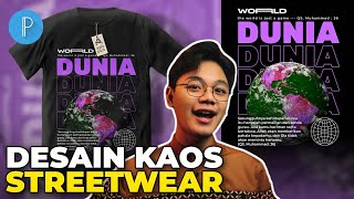 CARA MEMBUAT DESAIN KAOS / T-Shirt Streetwear Di Pixellab - tutorial desain baju keren di hp android