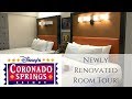 New! Disney's Coronado Springs Resort Renovated Cabana Room Tour 2018