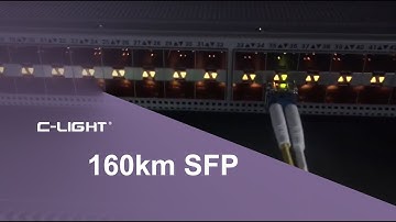 160km SFP on Cisco Nexus N9K-C92160YC-X | C-light