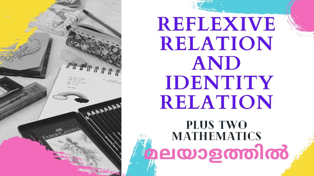 Reflexive Relation Vs Identity Relation Plus two Mathematics
