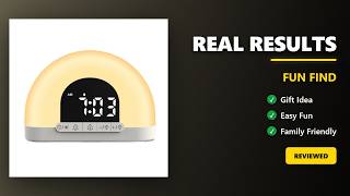 Wake Up Light Sunrise Alarm Clock Review screenshot 5