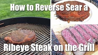 How to Cook a Ribeye Steak on a Weber Kettle Grill Using Reverse Sear by Jacob Burton 61,133 views 5 years ago 6 minutes, 11 seconds