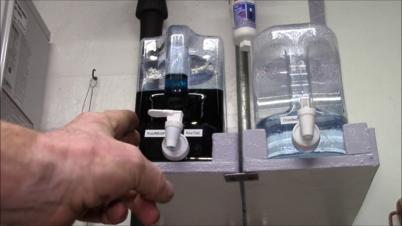 Bandsaw Coolant Dispenser YouTube