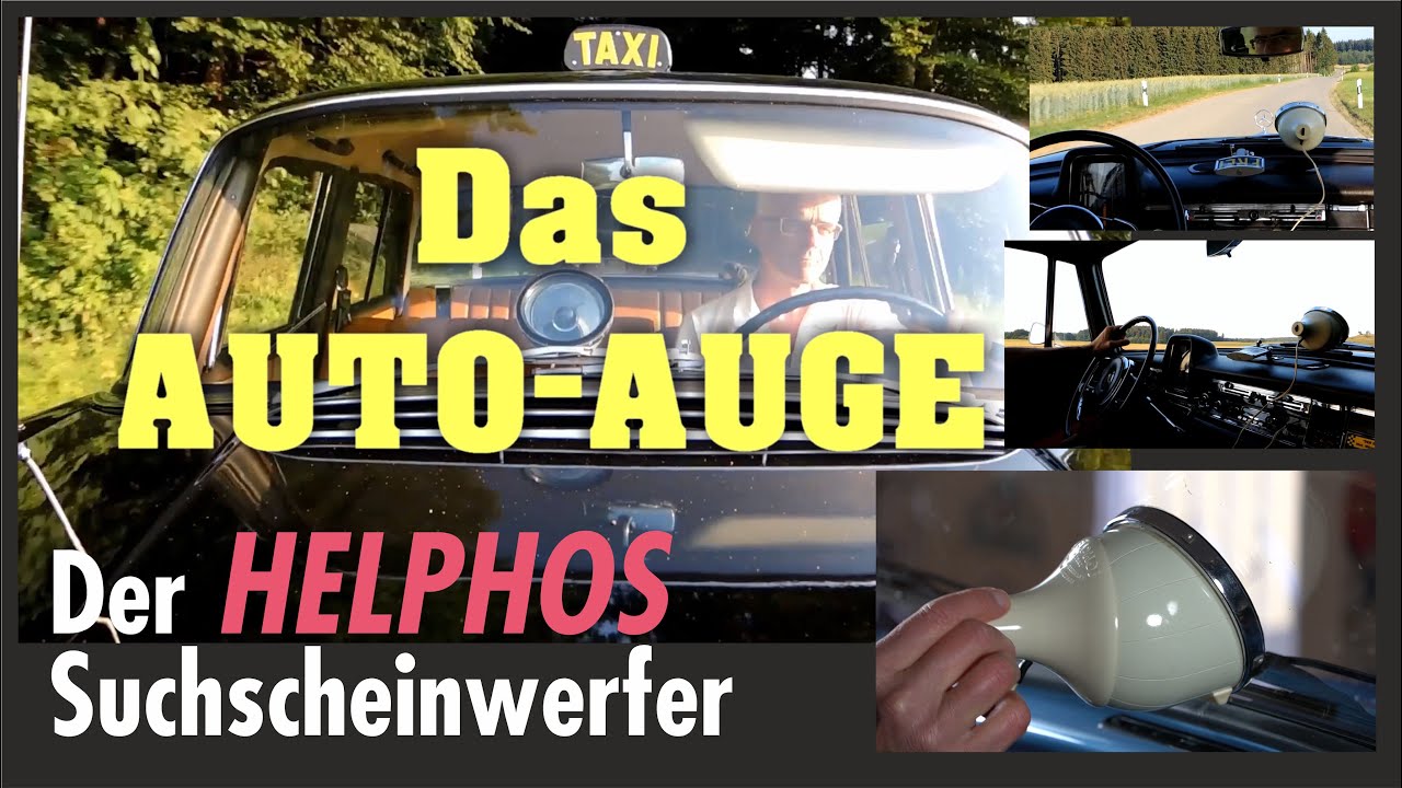 HELPHOS - das Auto Auge. Ein origineller und praktischer