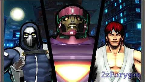 Ultimate Marvel vs Capcom 3 - Arcade mode as Taskmaster, Ryu and Sentinel