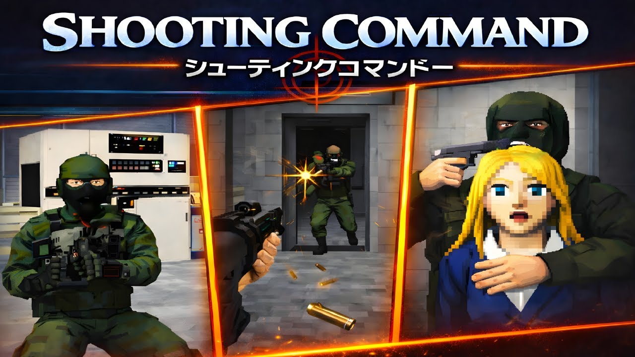 🎯 SHOOTING COMMAND (2003 PC) FULL LONGPLAY | RARE ABANDONWARE RAIL SHOOTER 4K GAMEPLAY