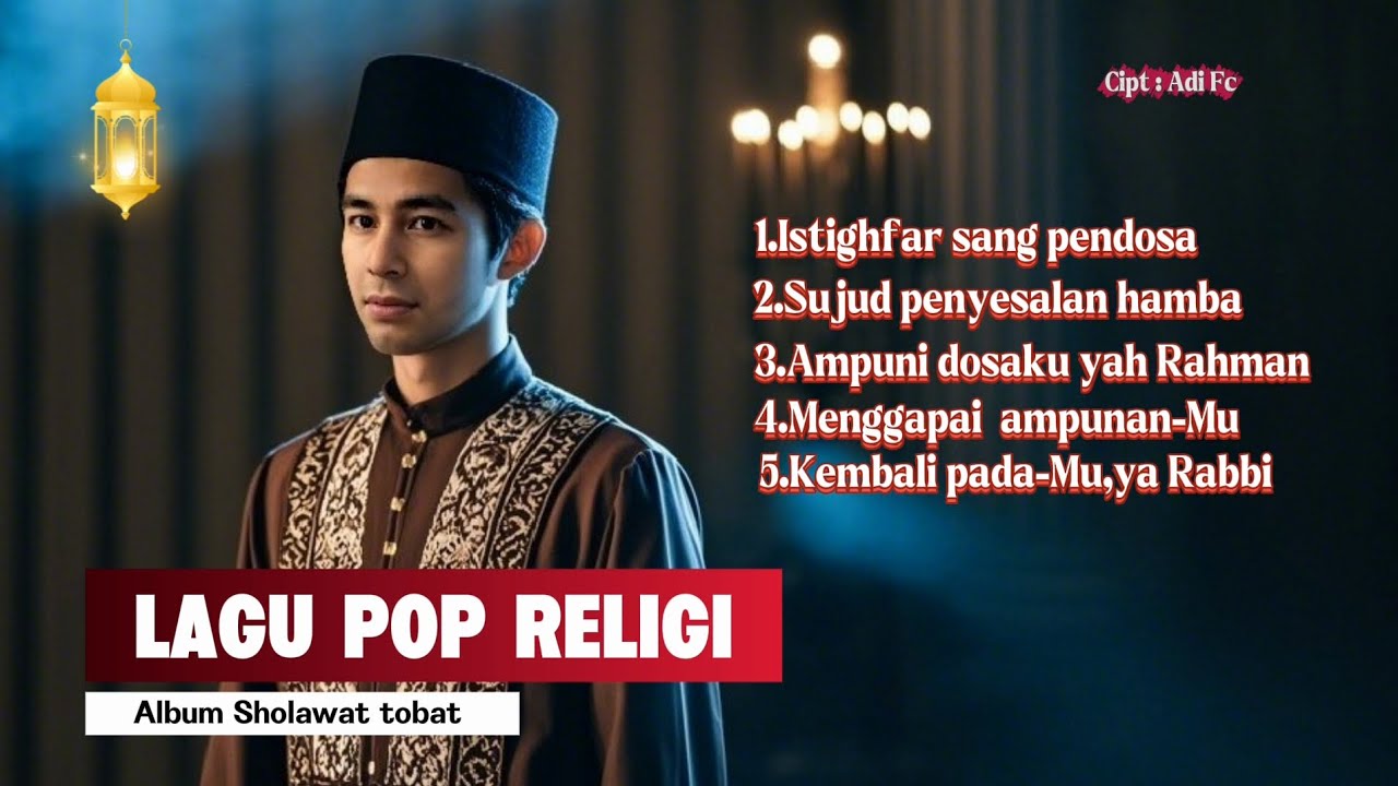 Lagu Pop Religi || Album sholawat tobat,syahdu dan sangat menyentuh hati