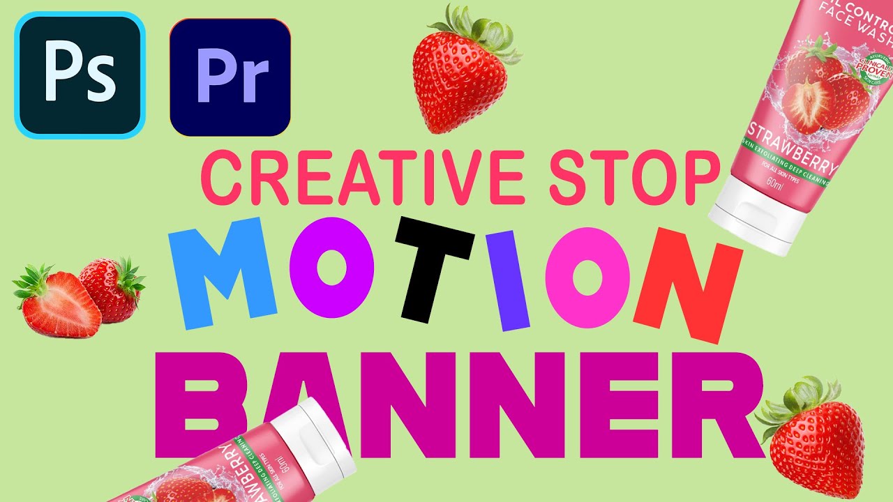 How To Make Stop Motion Graphics Banner In Adobe Premiere Pro 2023 ...