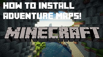Minecraft 1.18: How to Quickly Install Adventure Maps! Windows.