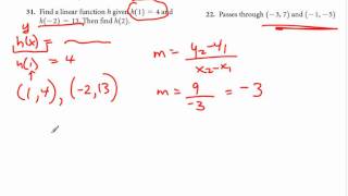 MTH095 Linear Function - Functional Notation (1.5)