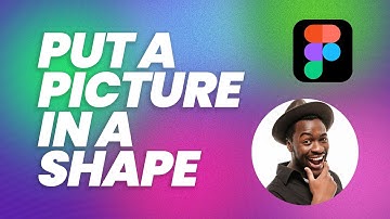 How To Put a Picture In A Shape/Circle in Figma