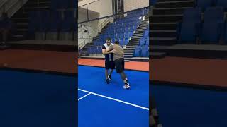 Islam Makhachev grappling with Usman Nurmagomedov! #mma #ufc #bellator #champion #fight #russia #fyp