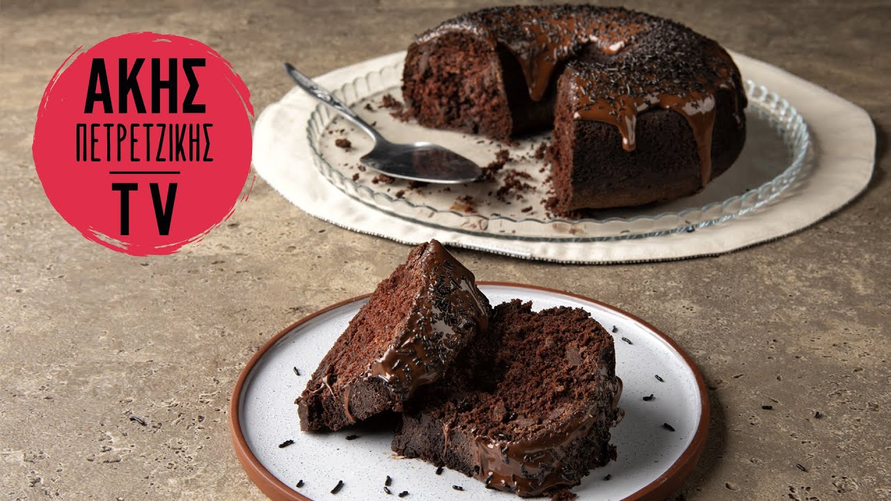 Vegan κέικ σοκολάτας Επ. 17 | Kitchen Lab TV | Άκης Πετρετζίκης TV