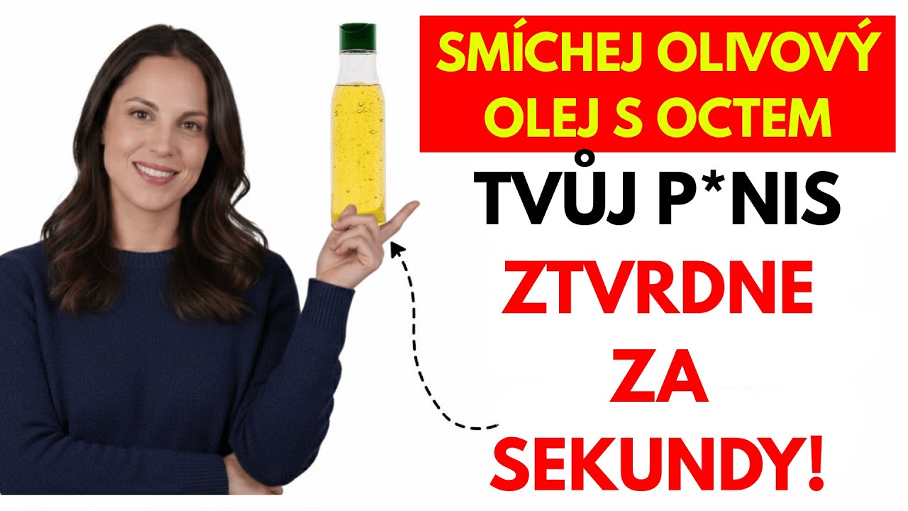 Co se stane, když smícháte olivový olej s octem? Muži 60+ budou překvapeni