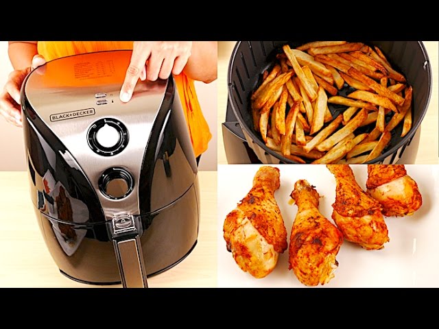 Black+Decker HF110SBD 2-Liter Oil Free Air Fryer Review 