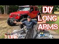 Jeep Wrangler Long Arm Install - DIY 3 Link