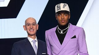 Jeremy Sochan selected No. 9 overall by the San Antonio Spurs | 2022 NBA Draft