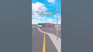 Spoiler: he did not drive safe 💀