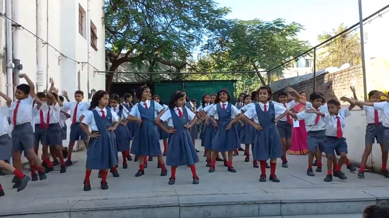 Dance ka bhoot| Dance choreography | St. Lawrence school marathi | 3rd & 4th dance | 20 dec 2022
