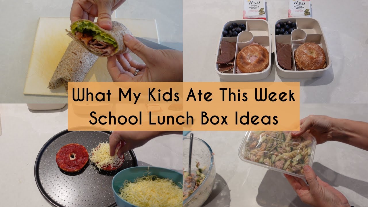 SCHOOL LUNCHBOX IDEAS | WHAT MY KIDS ATE THIS WEEK | Kerry Whelpdale