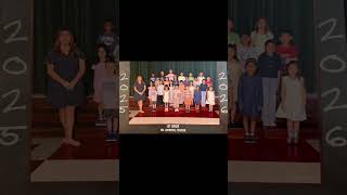 Timmy’s first grade class school photo is in! #7yearsand2months #classphotoshoot