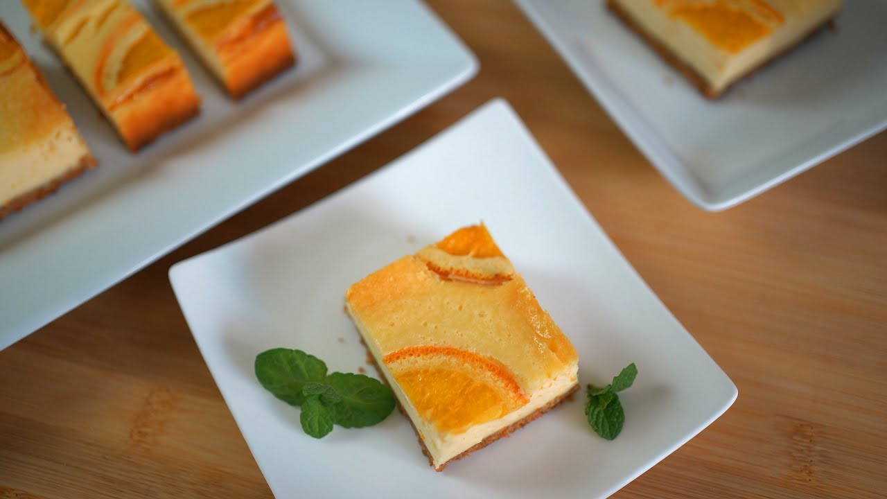 Orange Cheesecake | 香橙芝士蛋糕