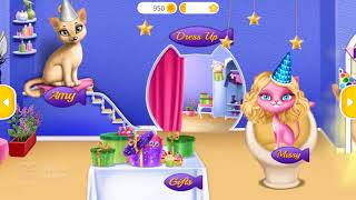 Fun Animals Kitten Care - Baby Fun Play Cat Hair Salon Dress Up Kids Game - Kitty Hair Care screenshot 1