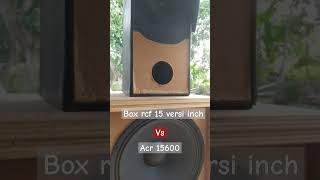 Box Speaker Rcf 15 Inch Vs Acr 15600 ceksound soundkarnaval soundproduction