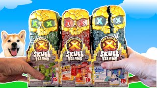 Opening a TREASURE X LOST LAND Skull Tower Set