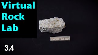 Virtual Rock Identification Lab | Sample 3.4