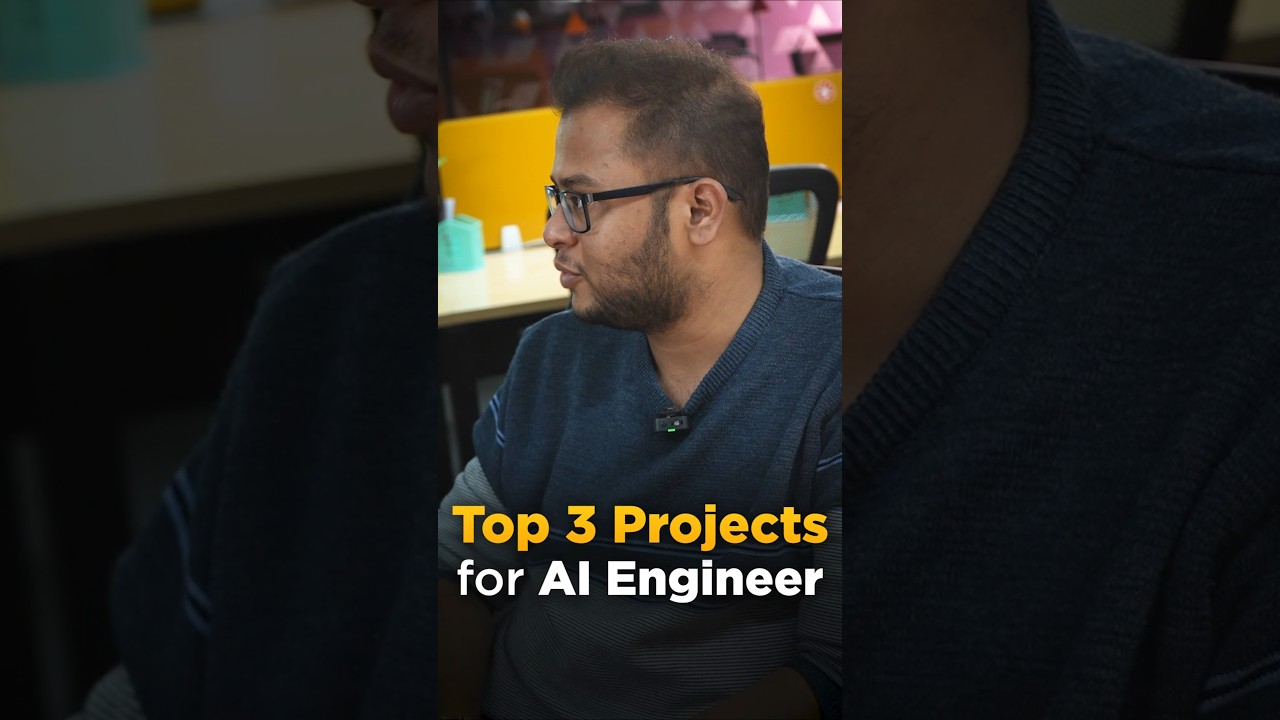 Top 3 Projects for AI Engineer 2025 | #shorts #simplilearn
