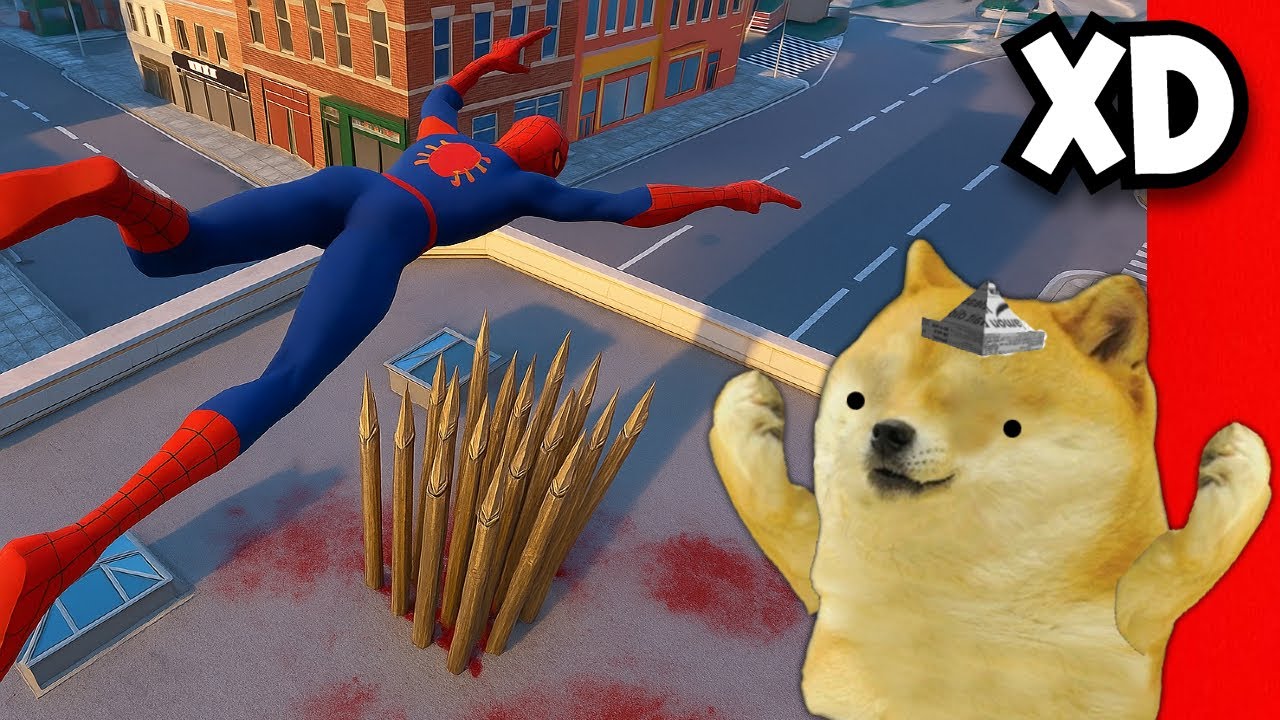 Probé 100 MANERAS de MATAR a PERSONAJES FAMOSOS - Juegos con cheems