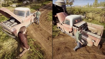 A Way Out - Part 4 - The Farm | New Clothes | Fixing The Truck | Co-op | Gameplay/Walkthrough