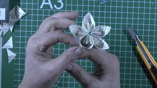Trompke - How to fold book flowers and leaves