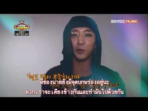 [THAISUB] 130828 B.A.P - Show Champion Backstage