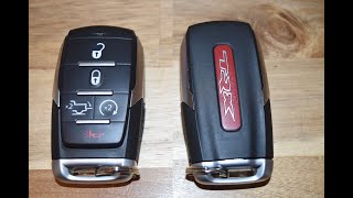 ram trx key fob battery replacement - easy diy