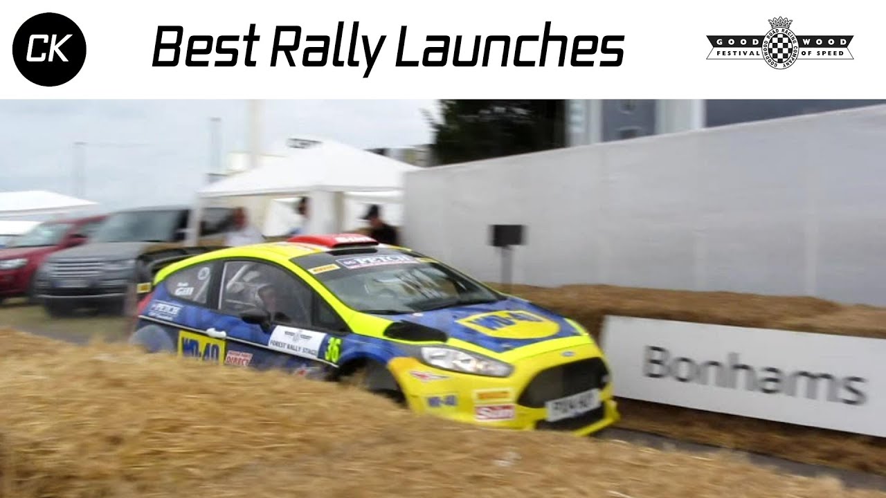 Goodwood Festival Of Speed 2015 - Best Rally Launches - YouTube