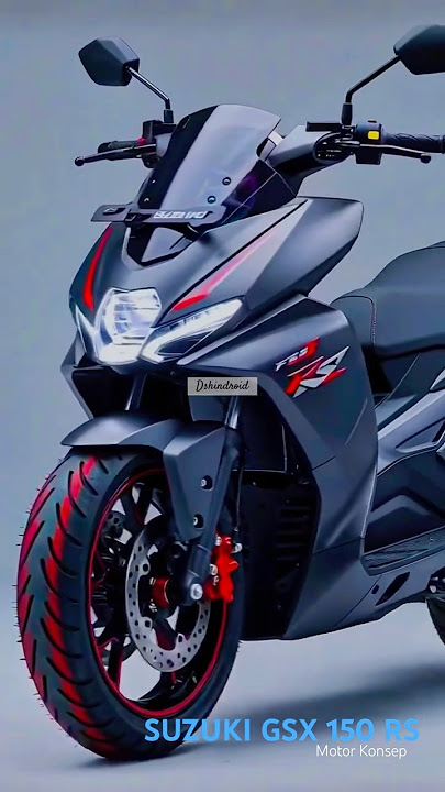 Saingan PCX & NMAX, Matic Suzuki : GSX150RS by @rizalriorevan (motor konsep) #gsxr #suzuki #fyp