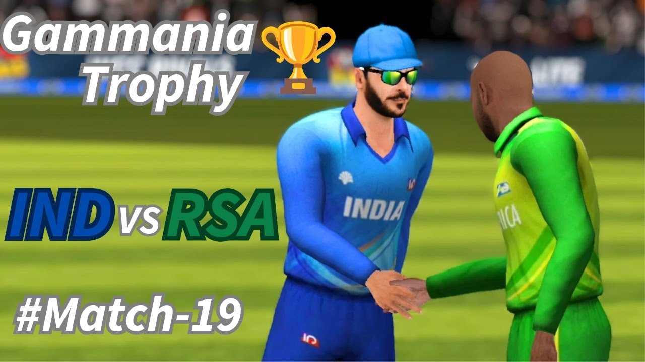Gammania Trophy!! IND VS RSA!! Match-19