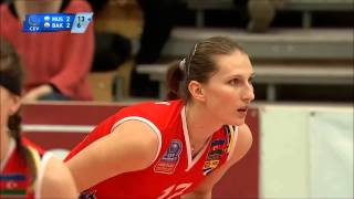 20140206 Polski Cukier Fakro MUSZYNA vs Azeryol BAKU Polina RAHIMOVA's highlight