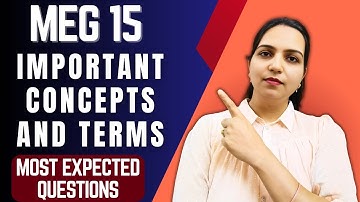 MEG 15 Comparative Literature | All Important Concepts, Terms & Expected Questions | IGNOU Exam