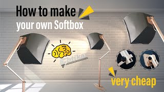 How to make your own Softbox Light (very cheap)