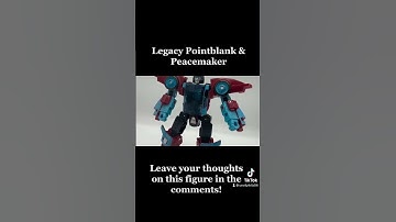 THE BEST LEGACY DELUXE?! Transformers Legacy Pointblank & Peacemaker Tictok Review!!
