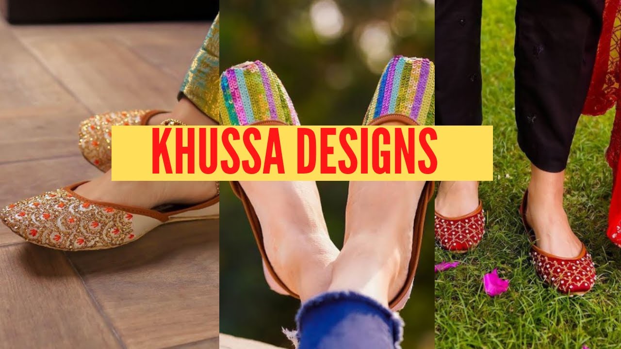 Latest Pakistani Khussa designs for girls|2021||