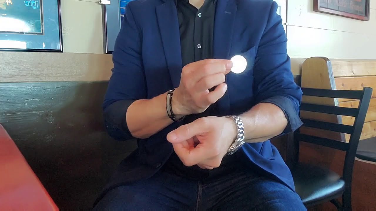 Download Part 1 Tutorial - One Coin Routine Magic Trick. Sleight of Hand Illusion