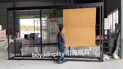 carpet sliding display rack