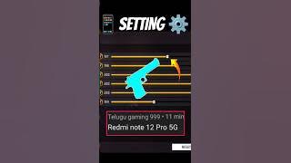 Free Fire Headshot setting 2024 ⚡ Best Sensitivity Settings ⚙️| Sensitivity   Hud Settings Free Fire
