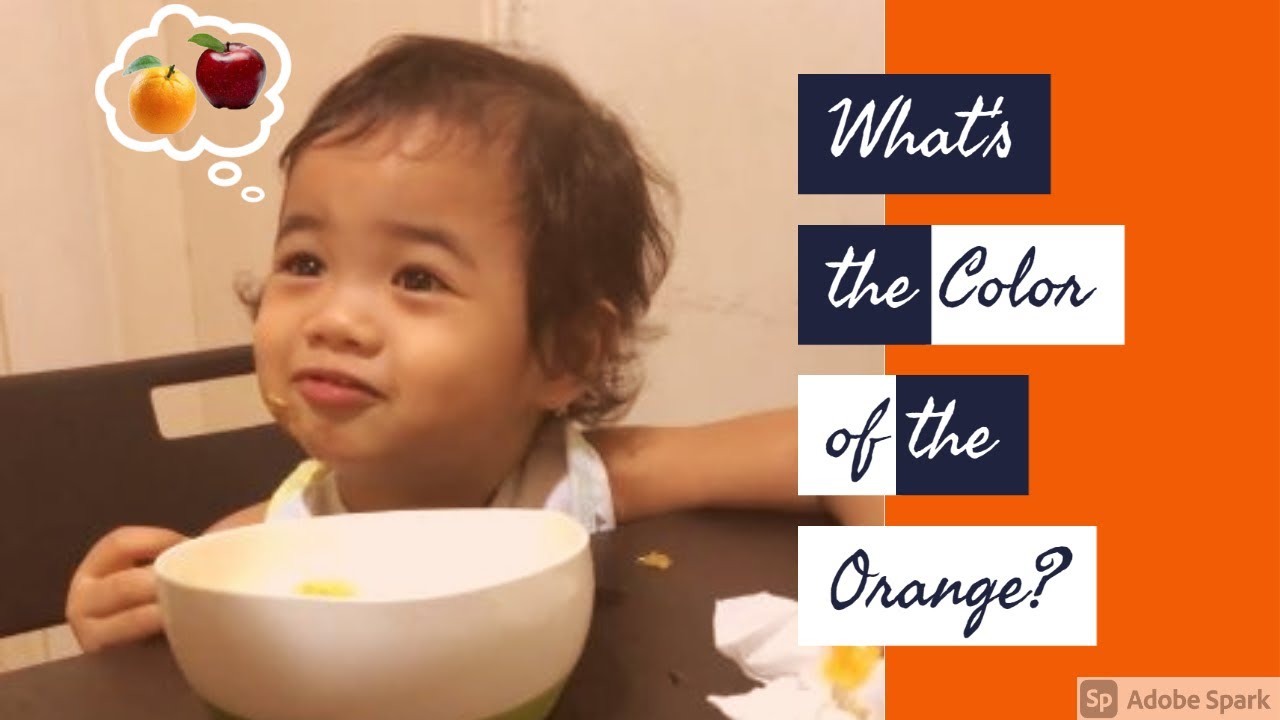 What's the color of the orange? YouTube