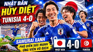JAPAN DESTROYS TUNISIA 4-0 | Blue Samurai Show Off Their Power #worldcup2026