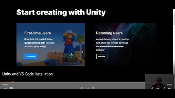 Unity and VS Code Installation